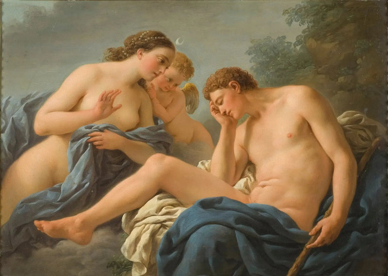 Diane and Endymion - Louis Jean François Lagrenée