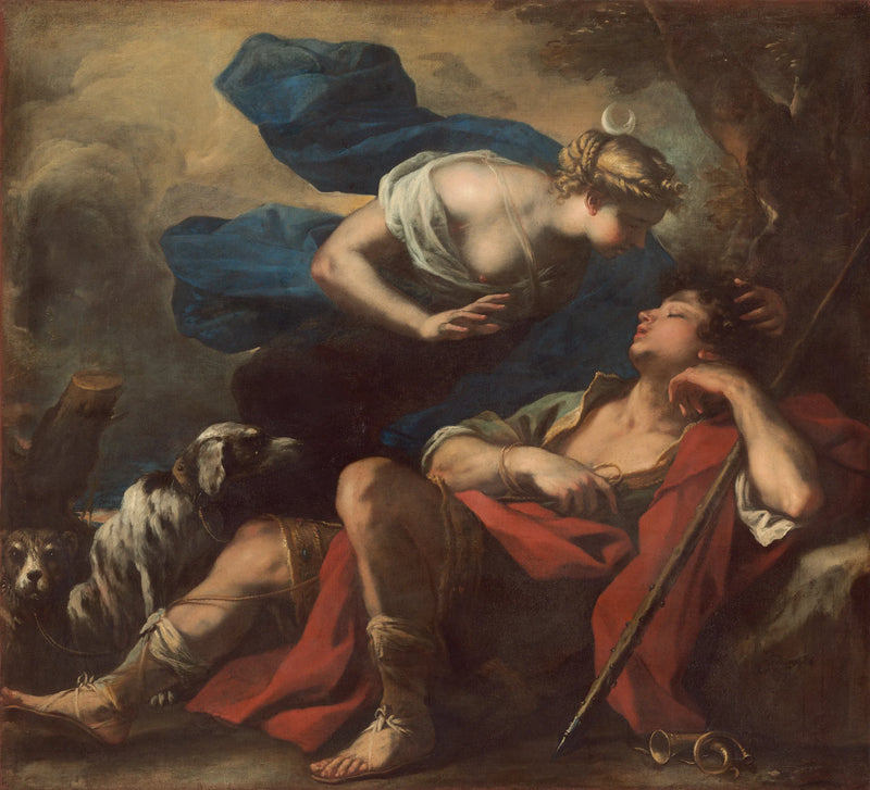 Diane and Endymion - Luca Giordano