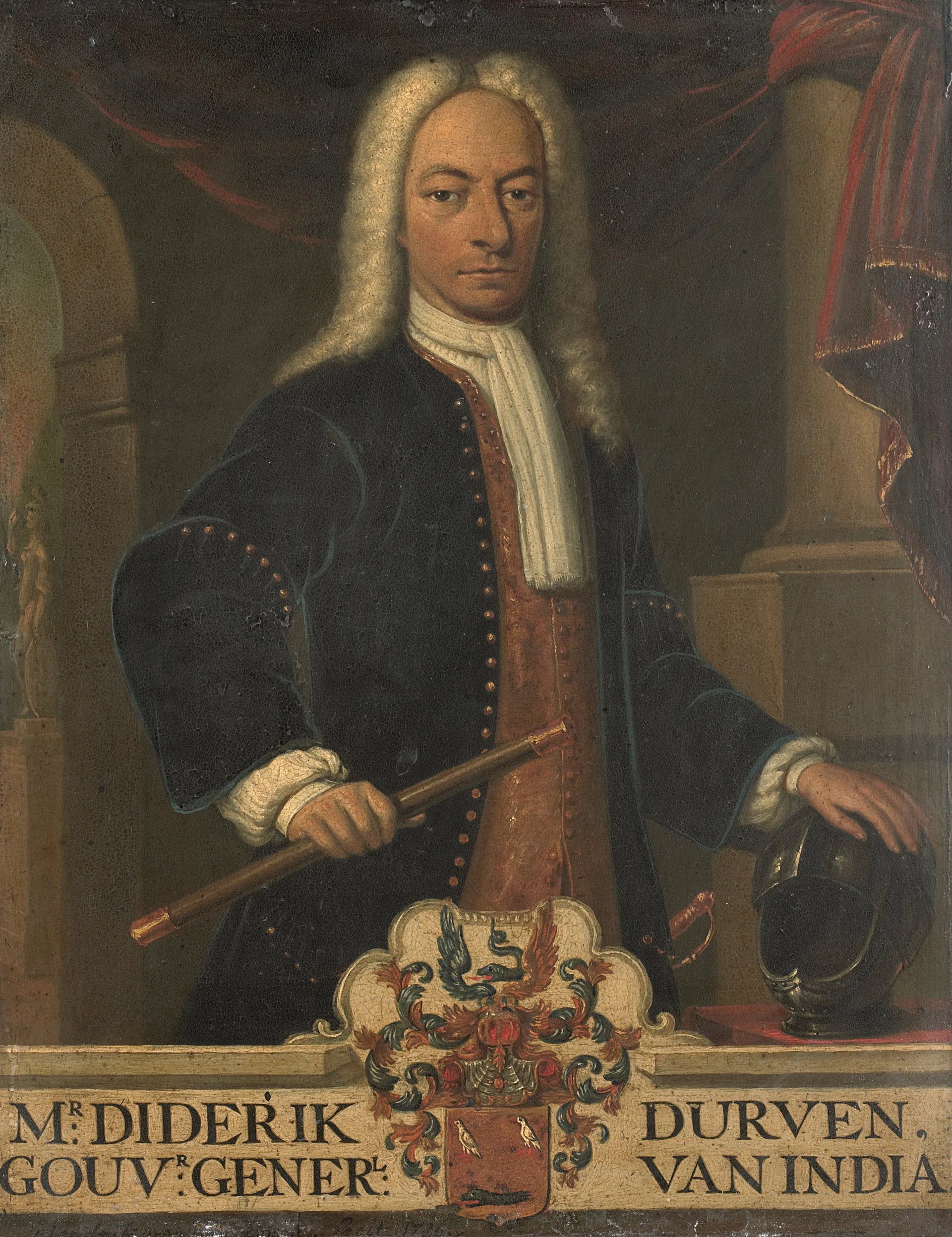 Diederik van Durven (1676-1740). Gouverneur général (1729-30) - Hendrik van den Bosch