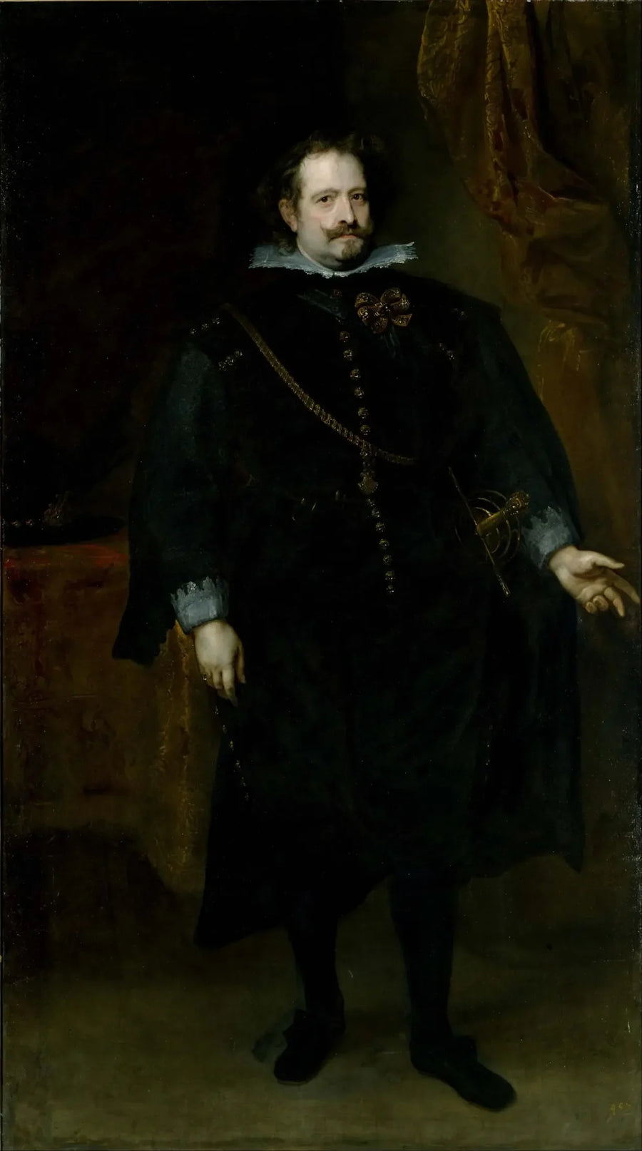 Diego Felipe de Guzmán, Marquis of Leganés - Antoine van Dyck
