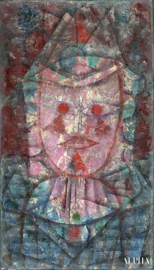 Dieu asiatique - Paul Klee - Reproductions de tableaux et peintures haut de gamme