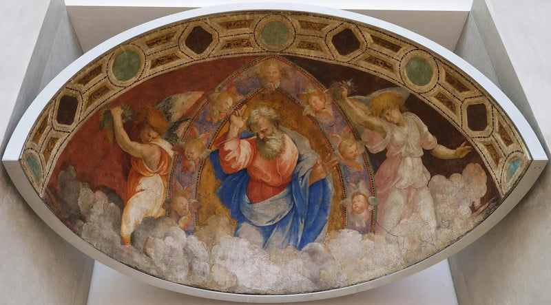 God the Father Blessing Among the Angels - Raphael Sanzio