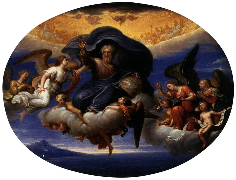 God the Father - Pierre Mignard
