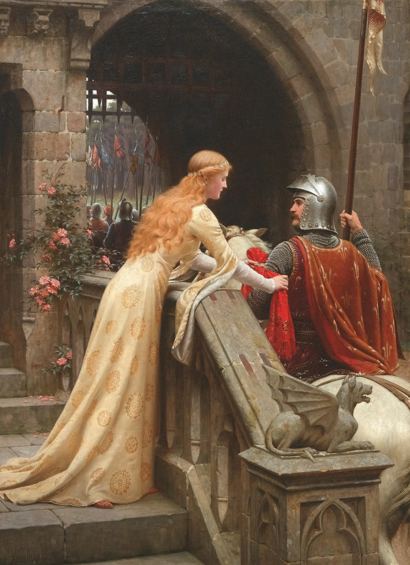 God Protects You - Edmund Blair Leighton