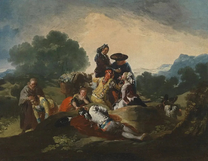 Plucked Turkey - Francisco de Goya