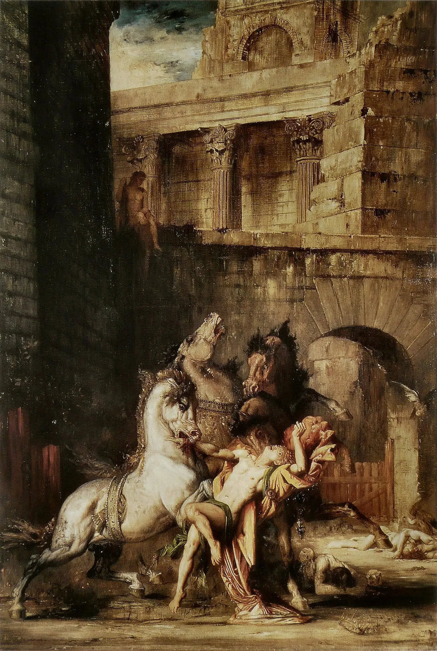 Diomède Devoured by His Horses - Gustave Moreau