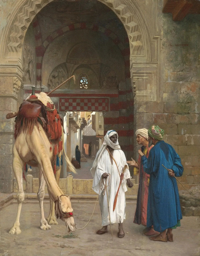 Dispute of Arabs - Jean-Léon Gérôme
