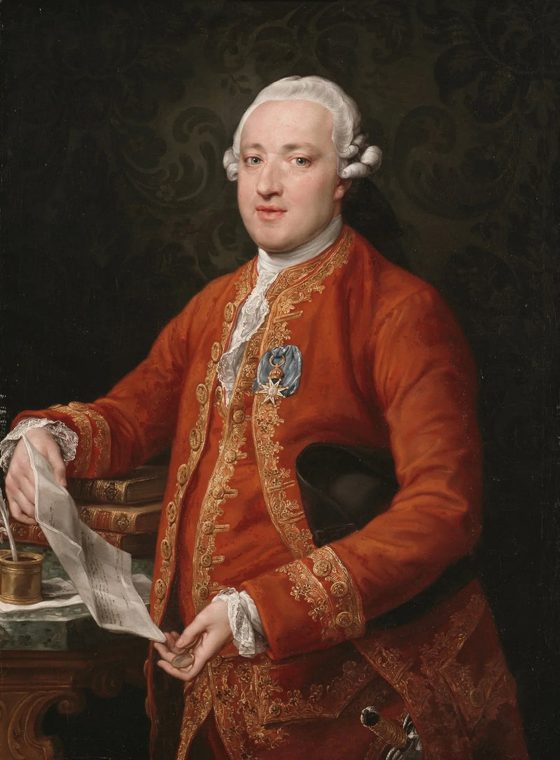 Don José Moñino y Redondo, Count of Floridablanca - Pompeo Batoni