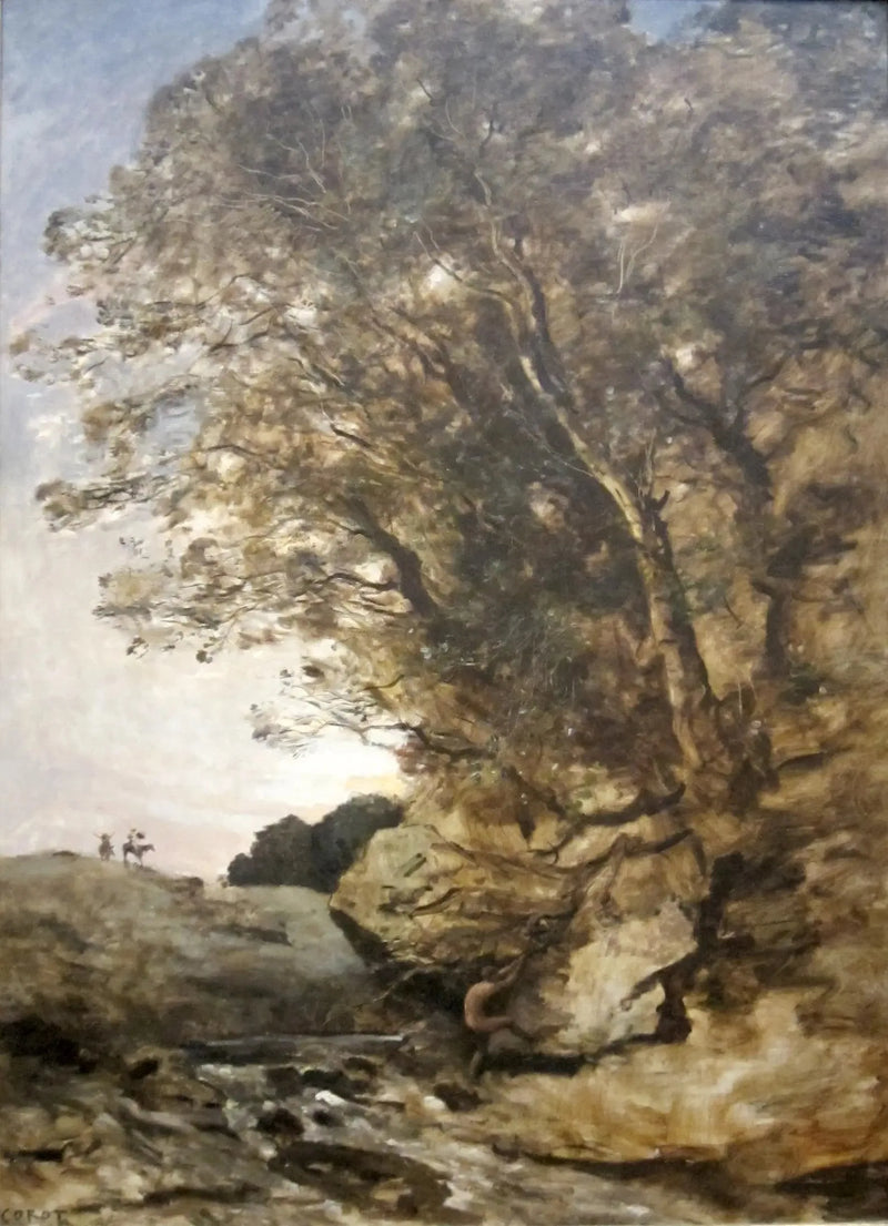 Don Quixote - Jean-Baptiste Camille Corot