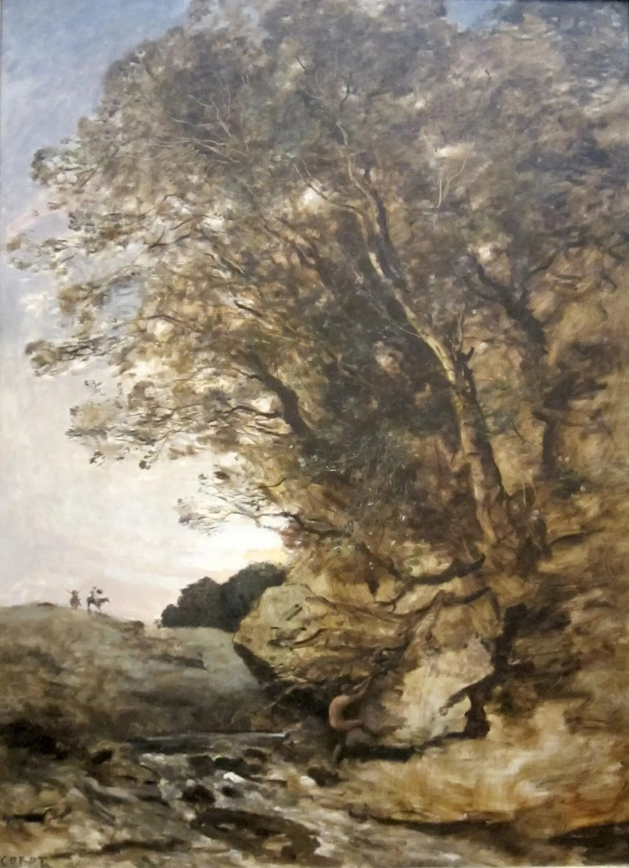 Don Quixote - Jean-Baptiste Camille Corot