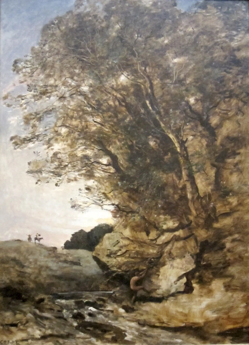 Don Quixote - Jean-Baptiste Camille Corot