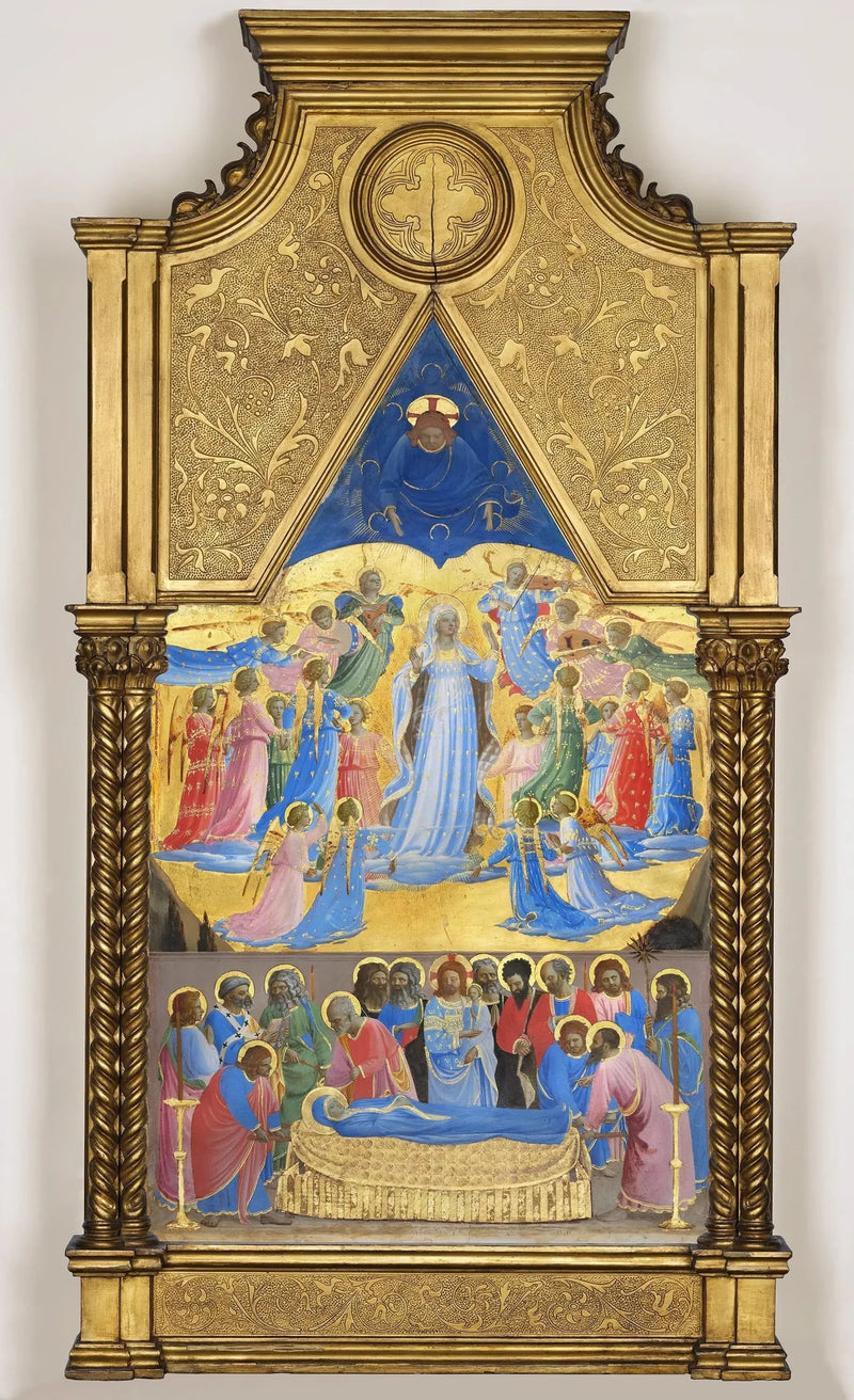 Dormition and Assumption of the Virgin - Fra Angelico