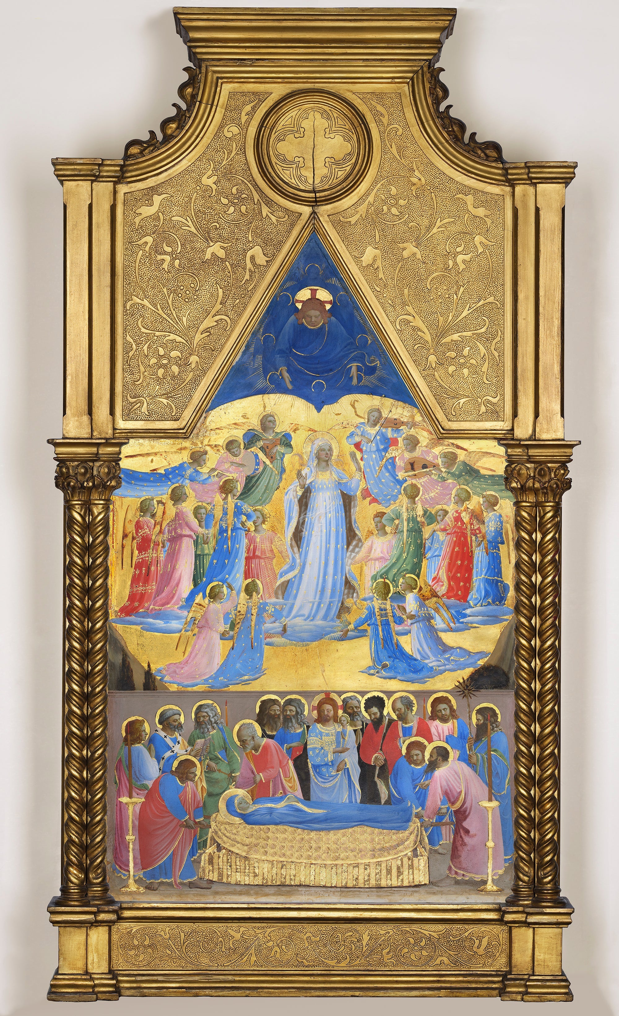 Dormition and Assumption of the Virgin - Fra Angelico