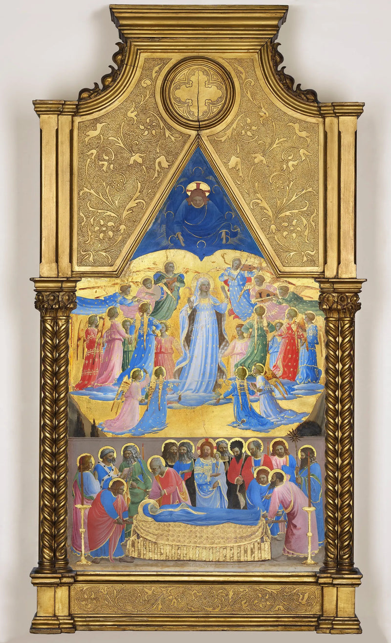 Dormition and Assumption of the Virgin - Fra Angelico