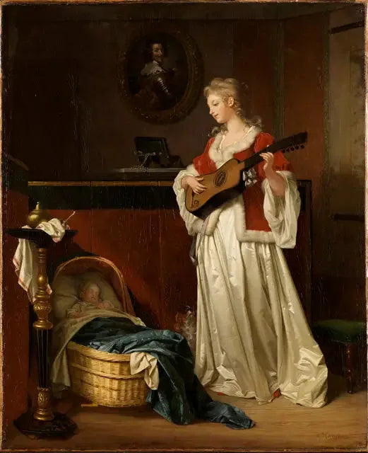 "Dors mon enfant" - Jean-Honoré Fragonard
