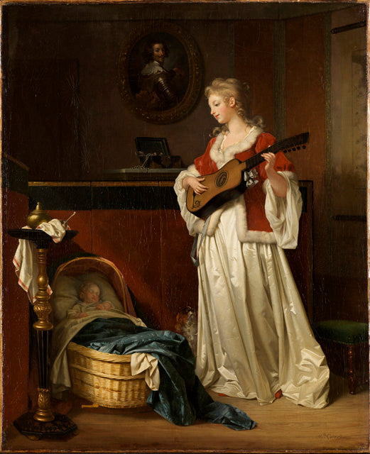 "Dors mon enfant" - Jean-Honoré Fragonard