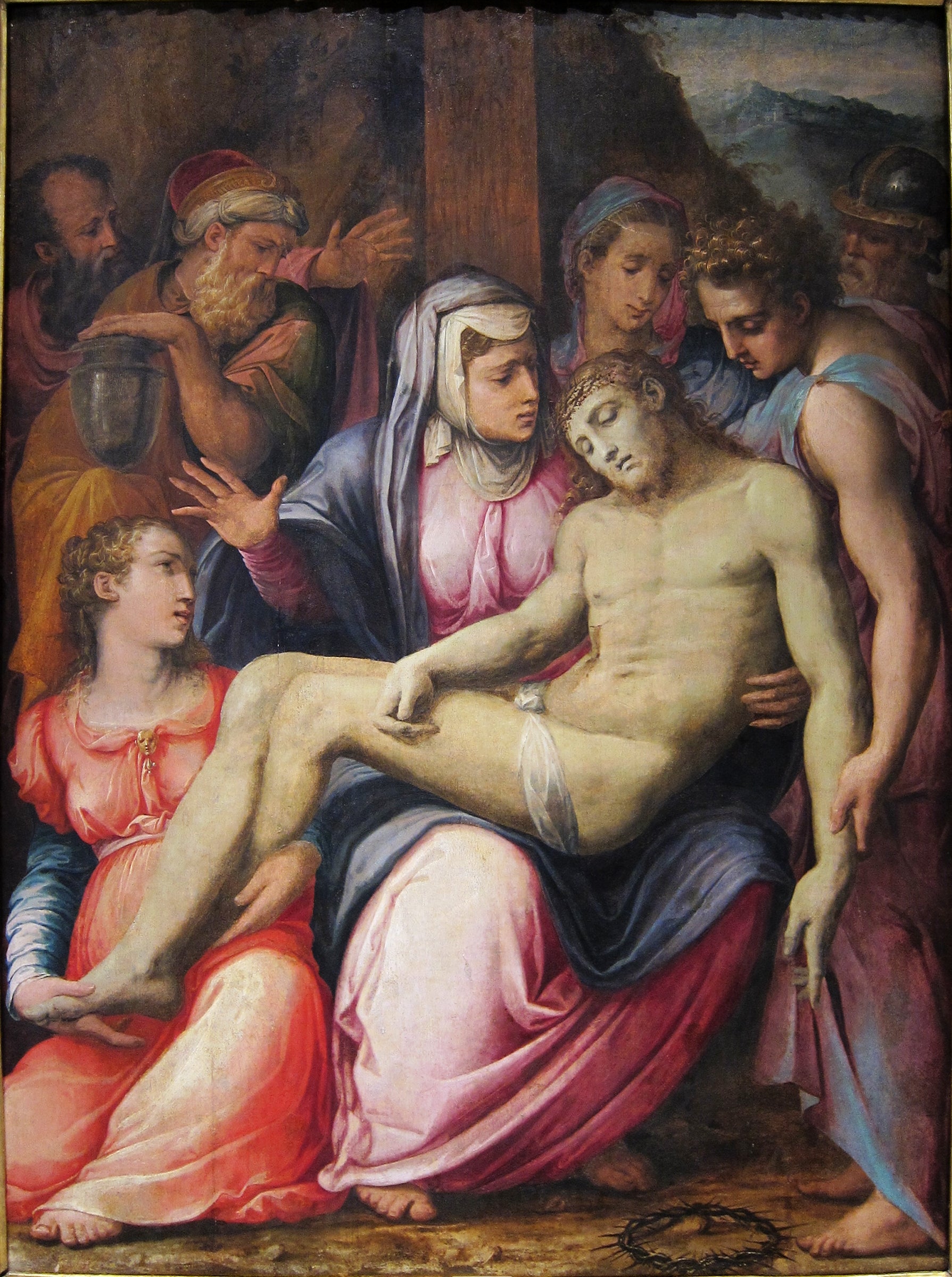 La Déposition de Croix - Giorgio Vasari
