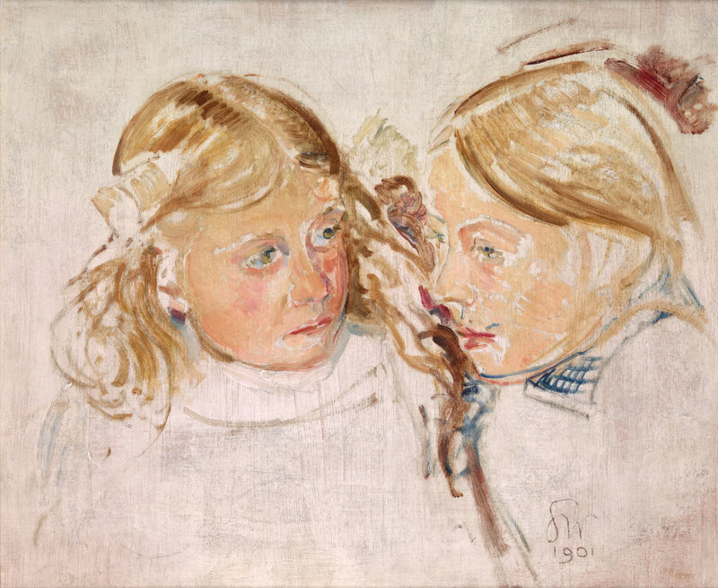 Double portrait - Stanisław Wyspiański