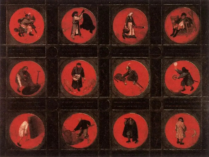 Twelve Flemish Proverbs - Pieter Brueghel the Elder