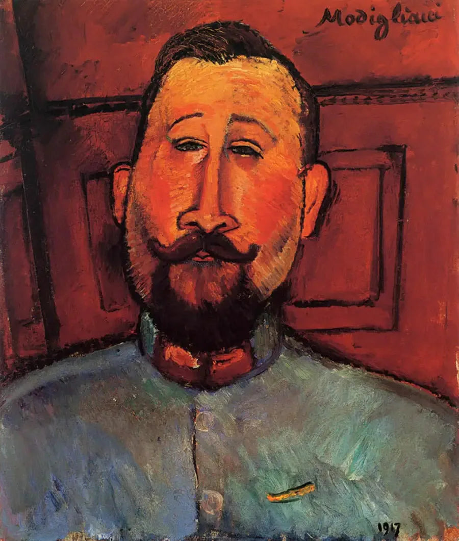 Dr Deveraigne - The Handsome Major - Amedeo Modigliani