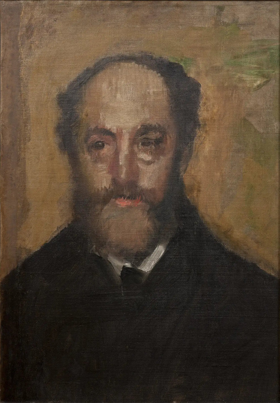 Portrait of the art critic Durand-Gréville - Edgar Degas