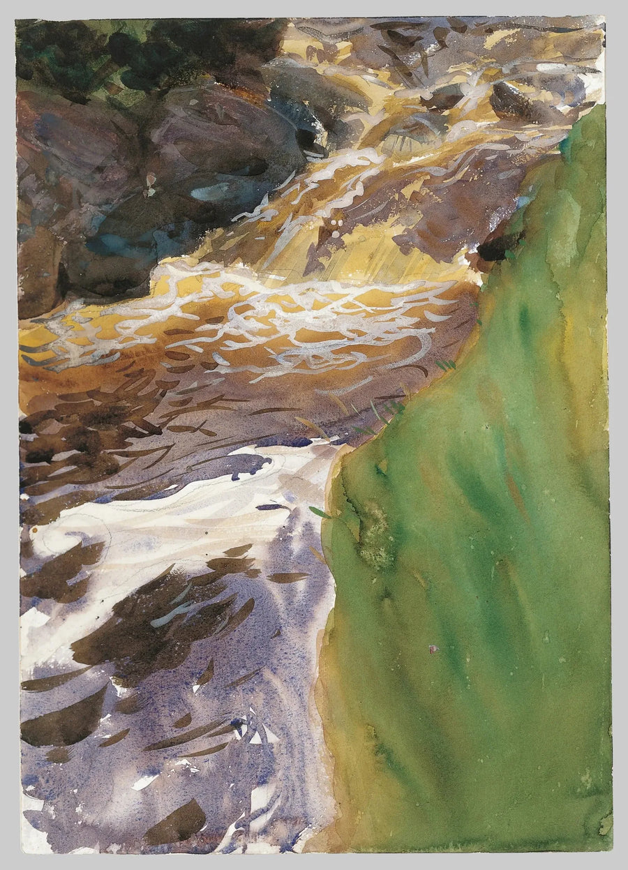 Running Water - John Singer Sargent