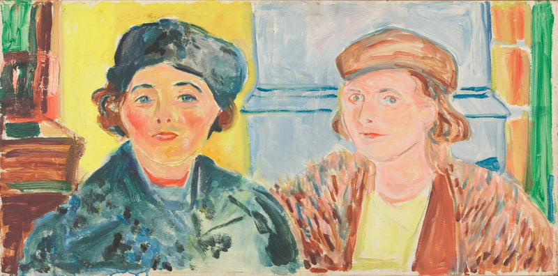 Ebba Ridderstad and Marika Pauli - Edvard Munch
