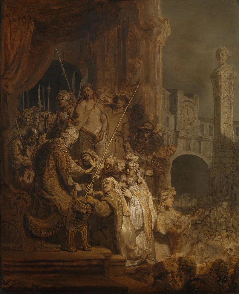 Christ Before Pilate (Ecce Homo) - Rembrandt