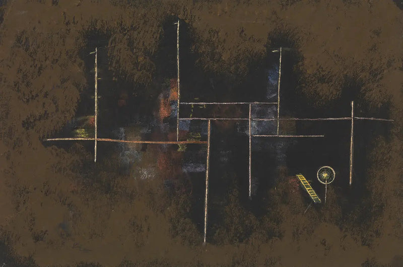 scaffolding for a new building - Paul Klee
