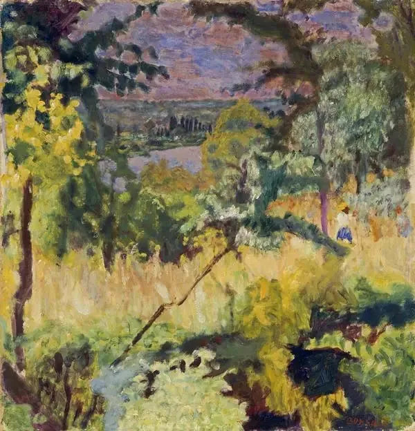 Escape on the River, Vernon - Pierre Bonnard