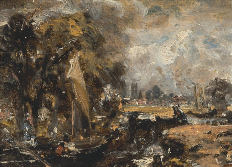 Dedham Lock - John Constable