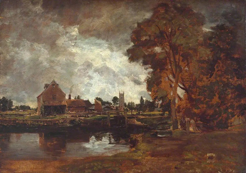 Dedham Lock and Mill - John Constable