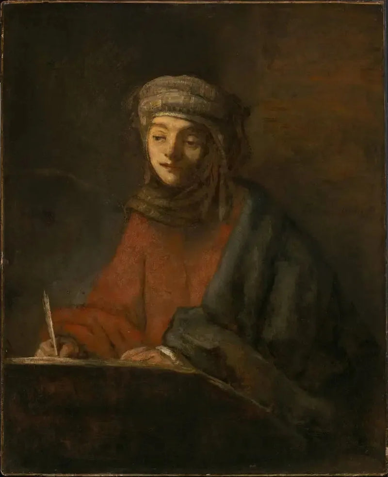 Evangelist Writing - Rembrandt