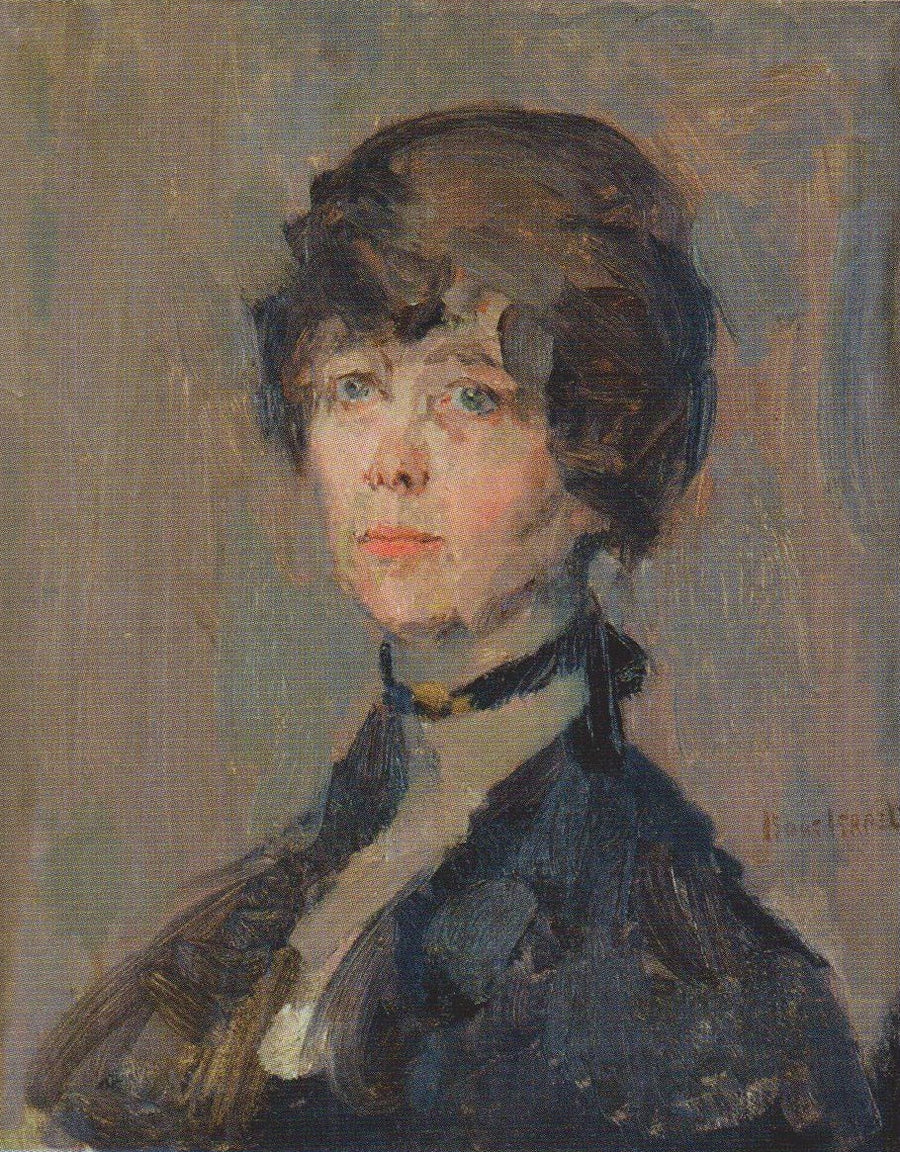 Dutch writer Ina Boudier-Bakker (1875-1966). - Isaac Israel