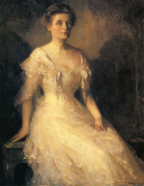 Edith Perley, Mrs. Lincoln N. Kinnicutt - Frank Weston Benson