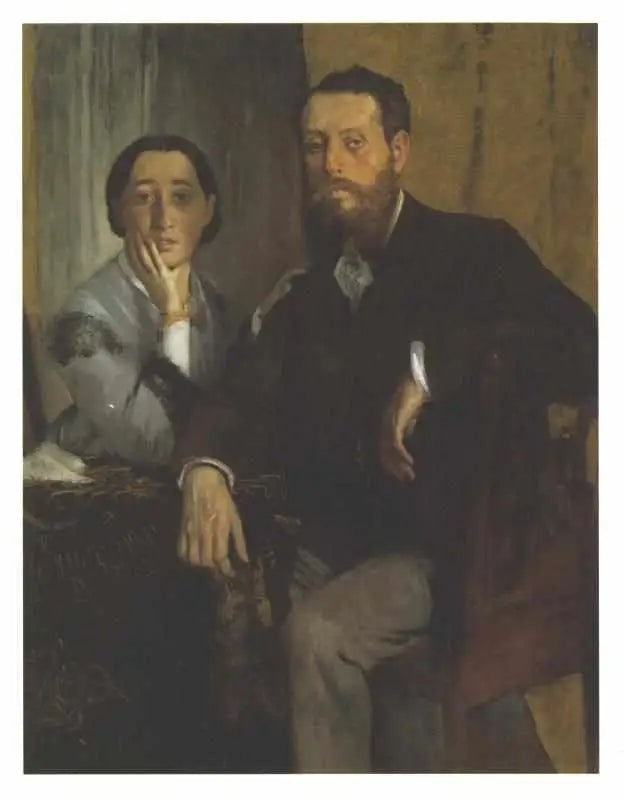 Edmondo and Thérèse Morbilli - Edgar Degas