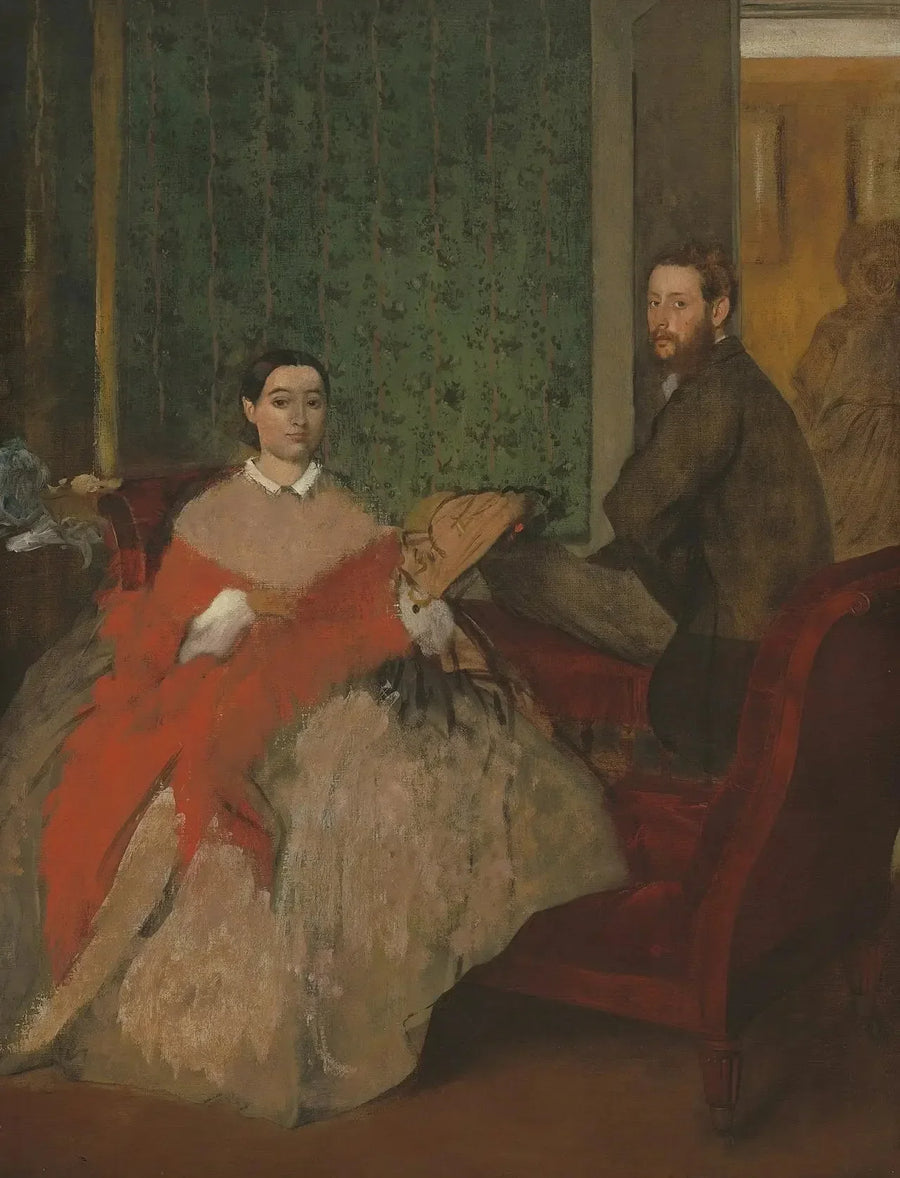 Edmondo and Thérèse Morbilli - Edgar Degas