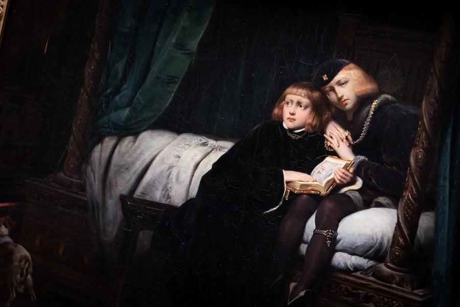 Édouard V and the Duke of York in the Tower - Paul Delaroche