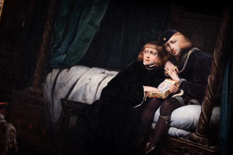 Édouard V and the Duke of York in the Tower - Paul Delaroche