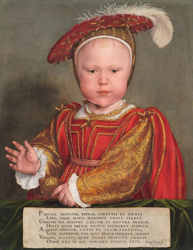 Edward VI as a Child - Hans Holbein the Younger