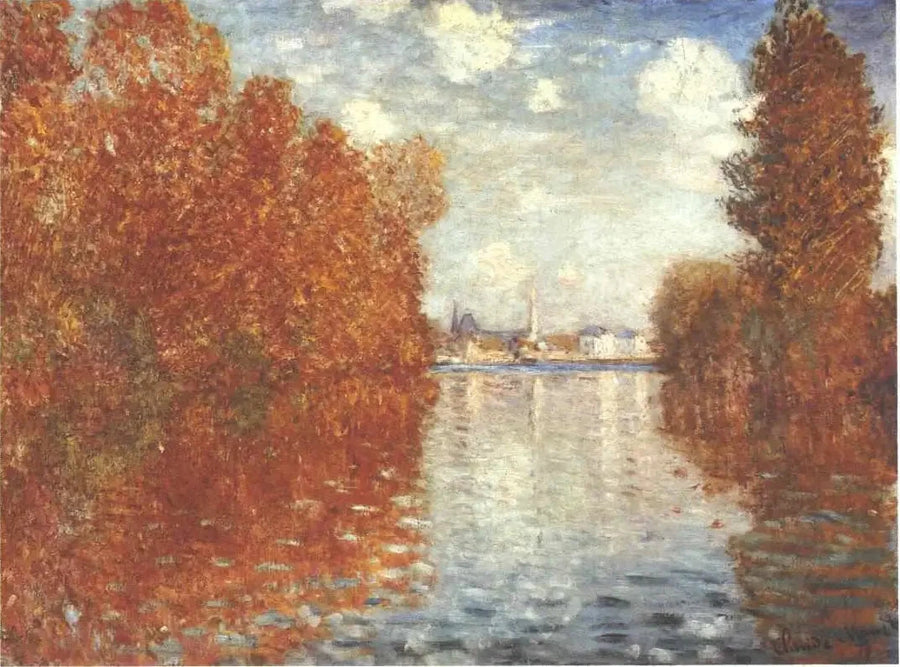 Autumn Effect at Argenteuil - Claude Monet