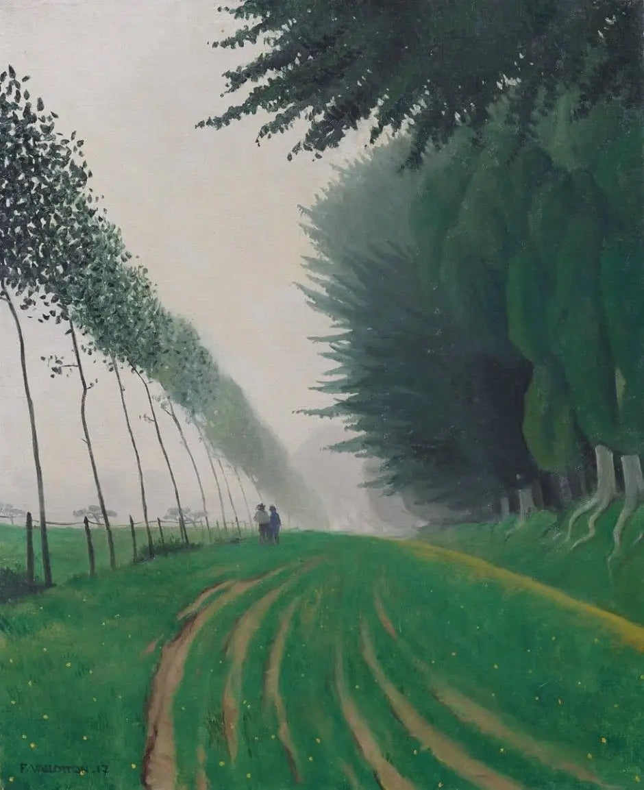Effet de brume Honfleur - Félix Vallotton - Alpha Reproduction