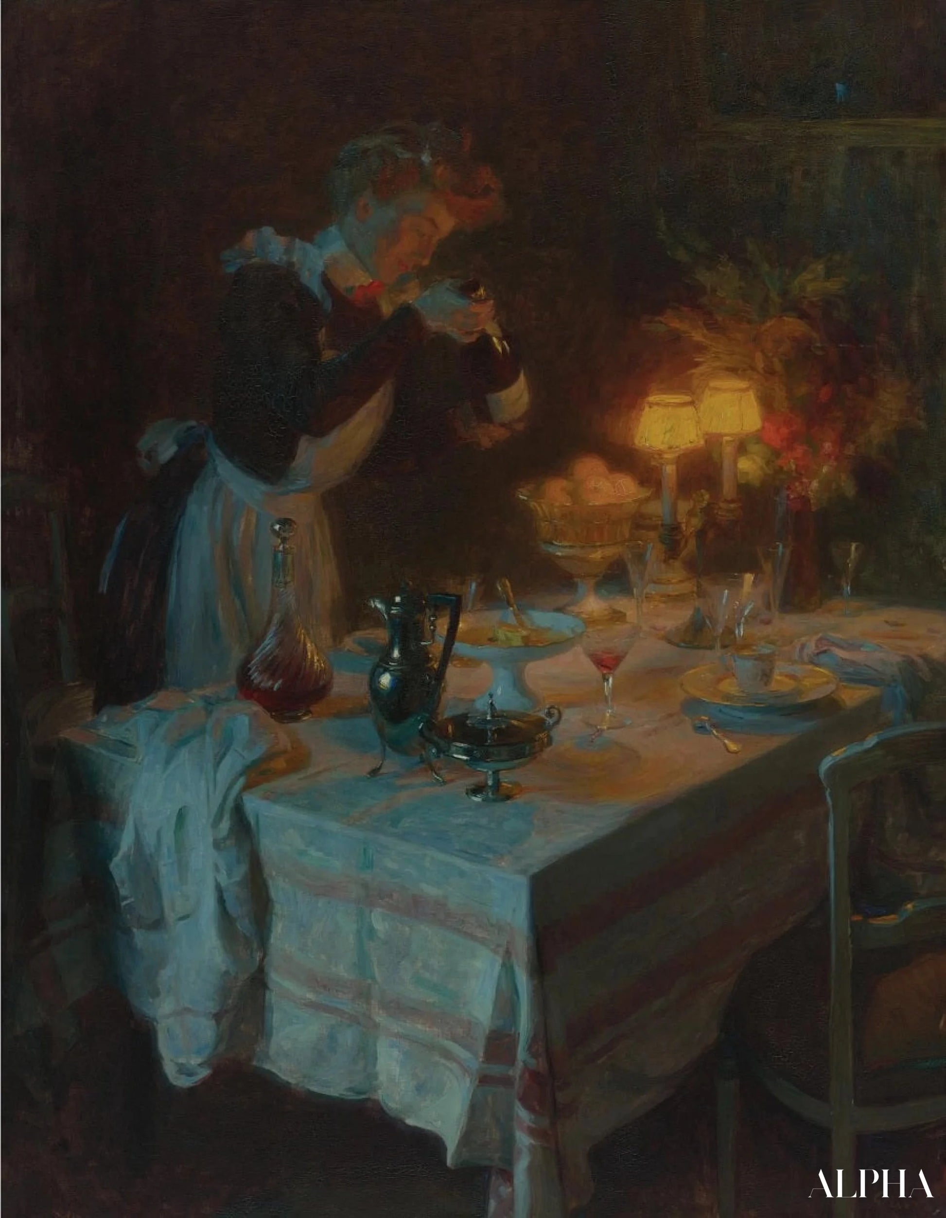 Light Effect - Jules Grün - High-end reproductions of paintings and artworks