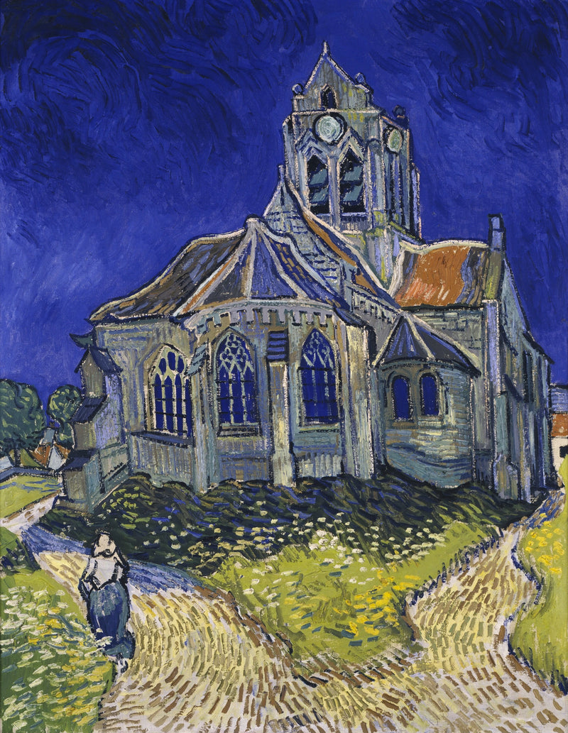 The Church at Auvers-sur-Oise - Vincent van Gogh