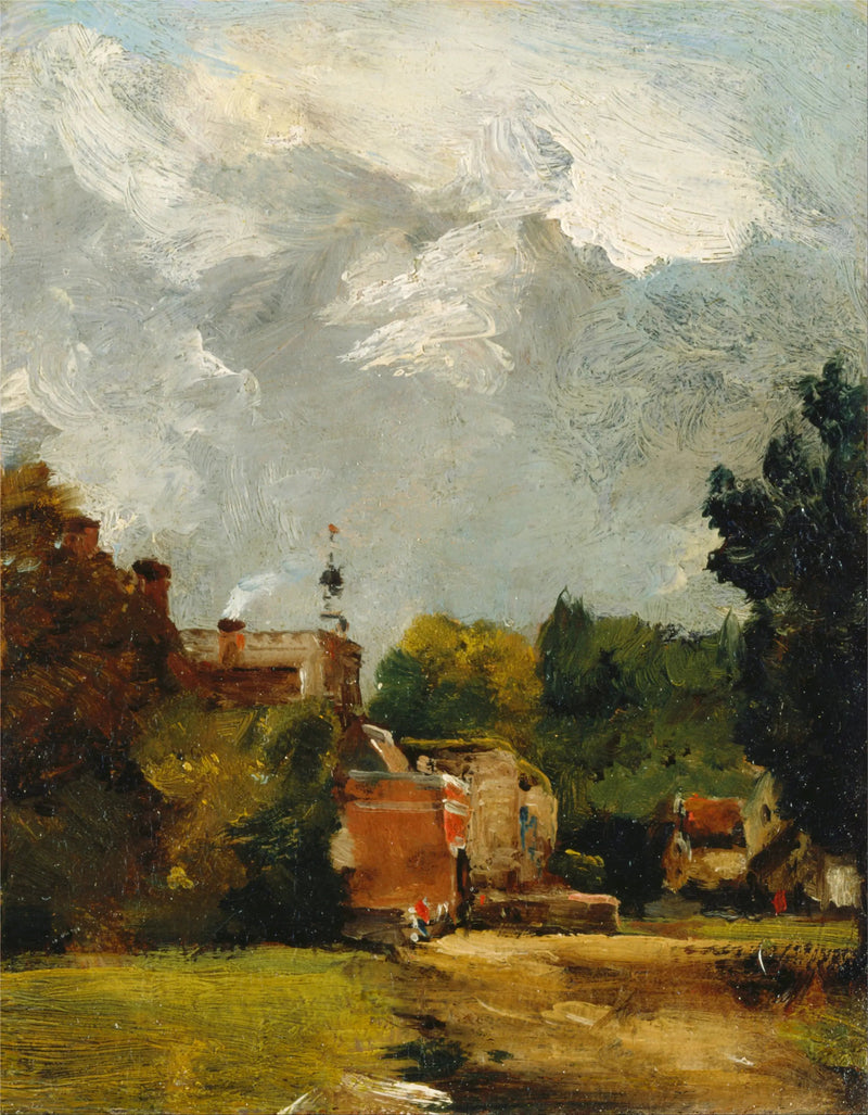 Church of East Bergholt - John Constable