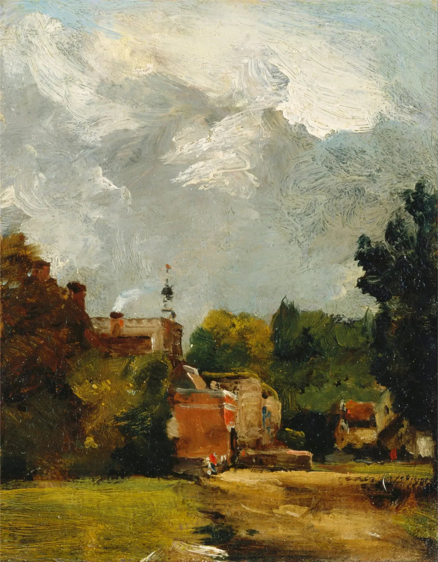 Church of East Bergholt - John Constable