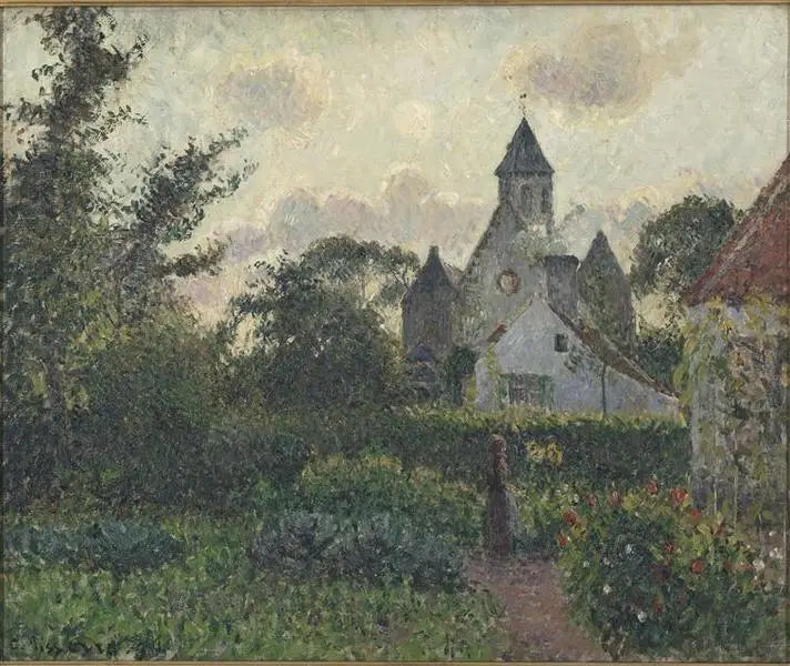 Church of Knocke - Camille Pissarro