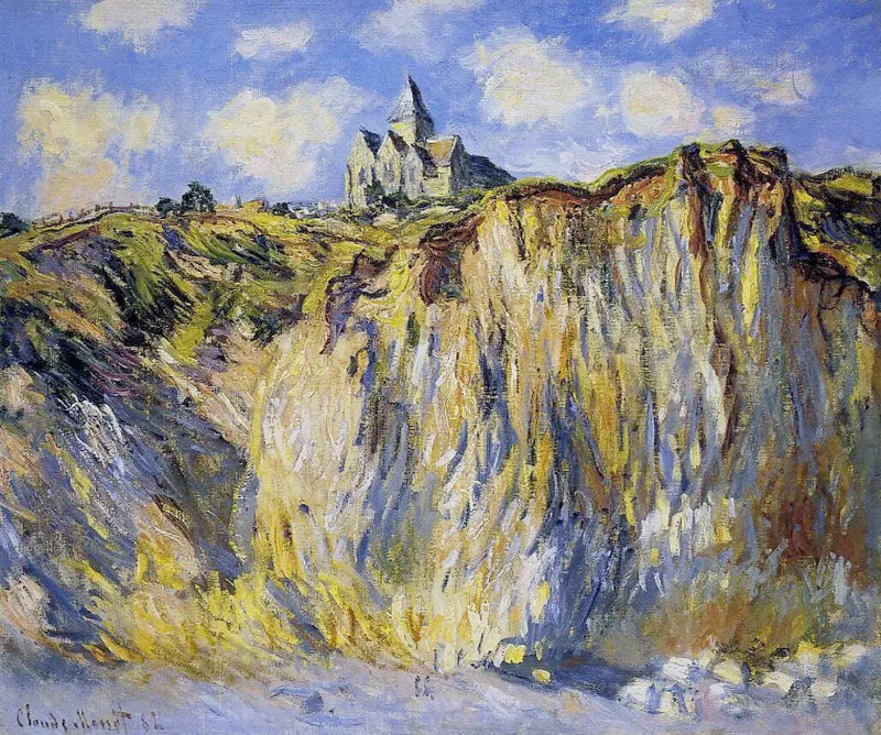 Church of Varengeville, morning effect - Claude Monet