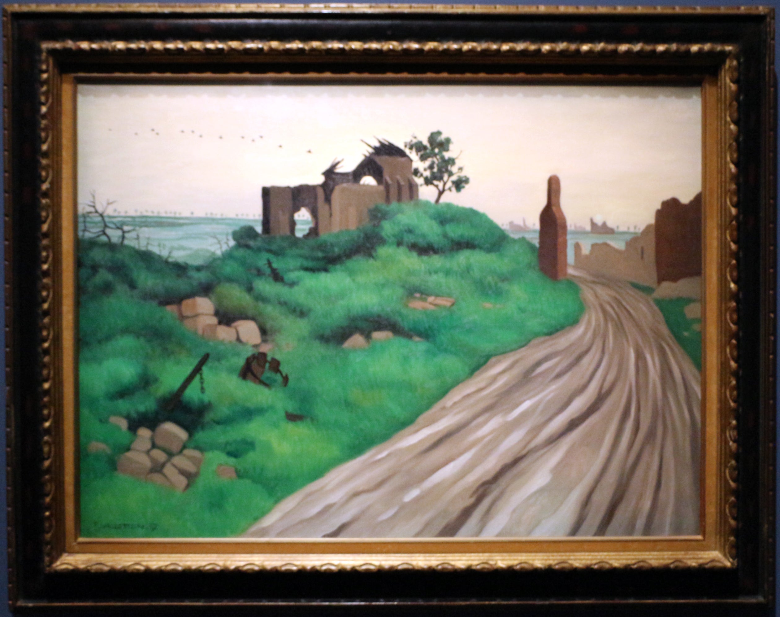 Ruined Church of Hurlus - Félix Vallotton