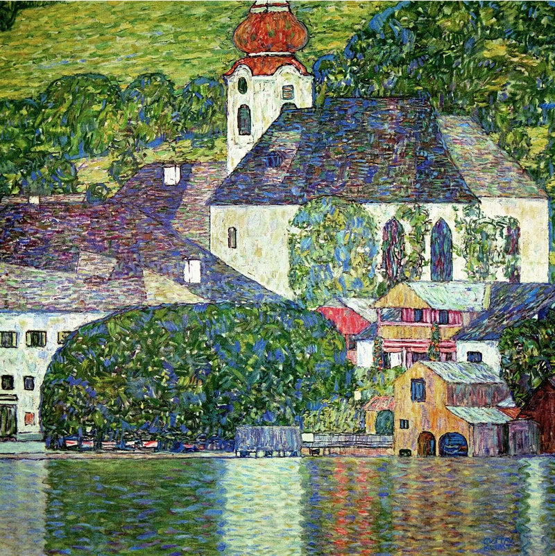Church of Unterach on Attersee - Gustav Klimt